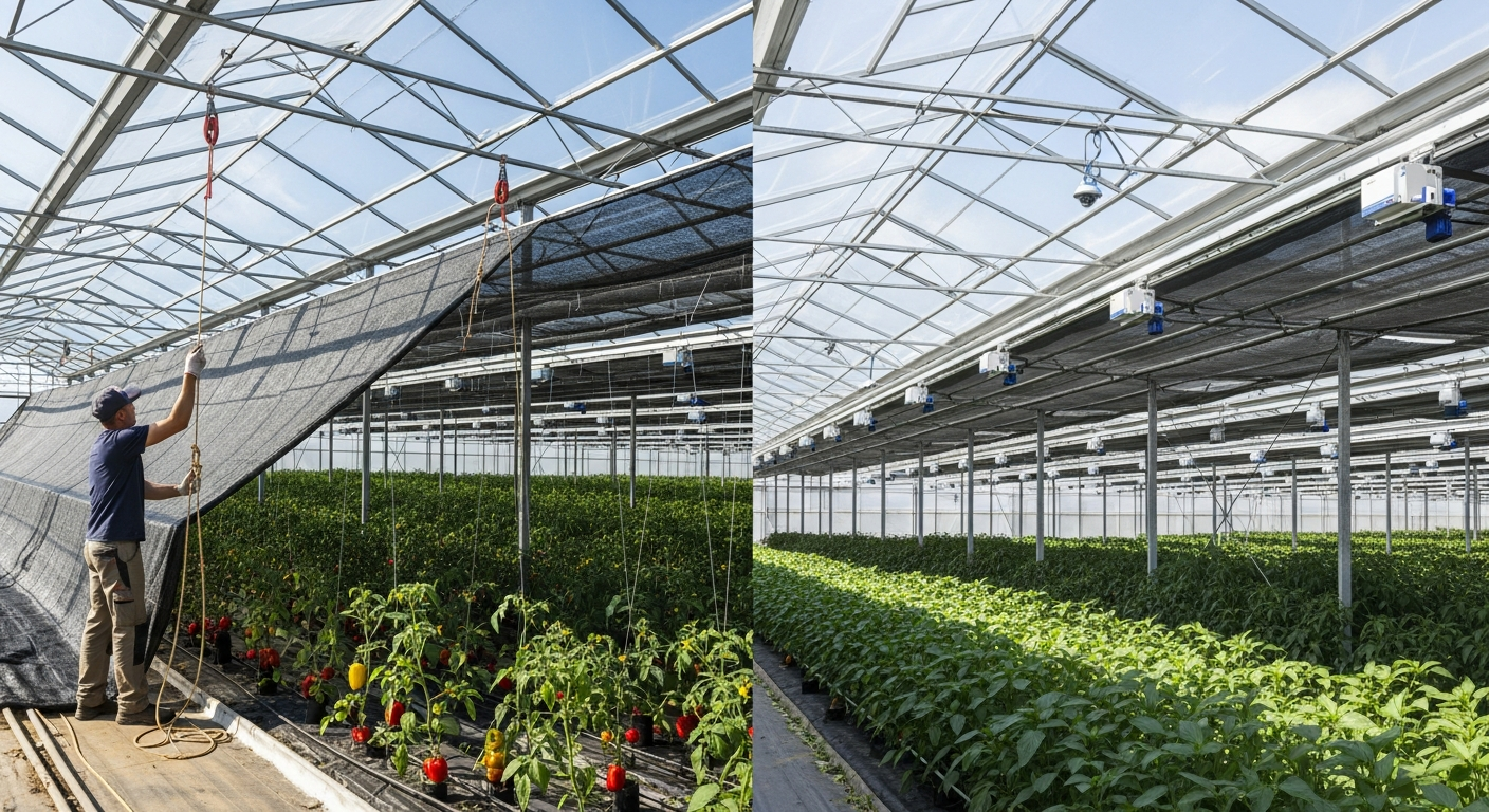 Comparison of manual vs. automated shading systems