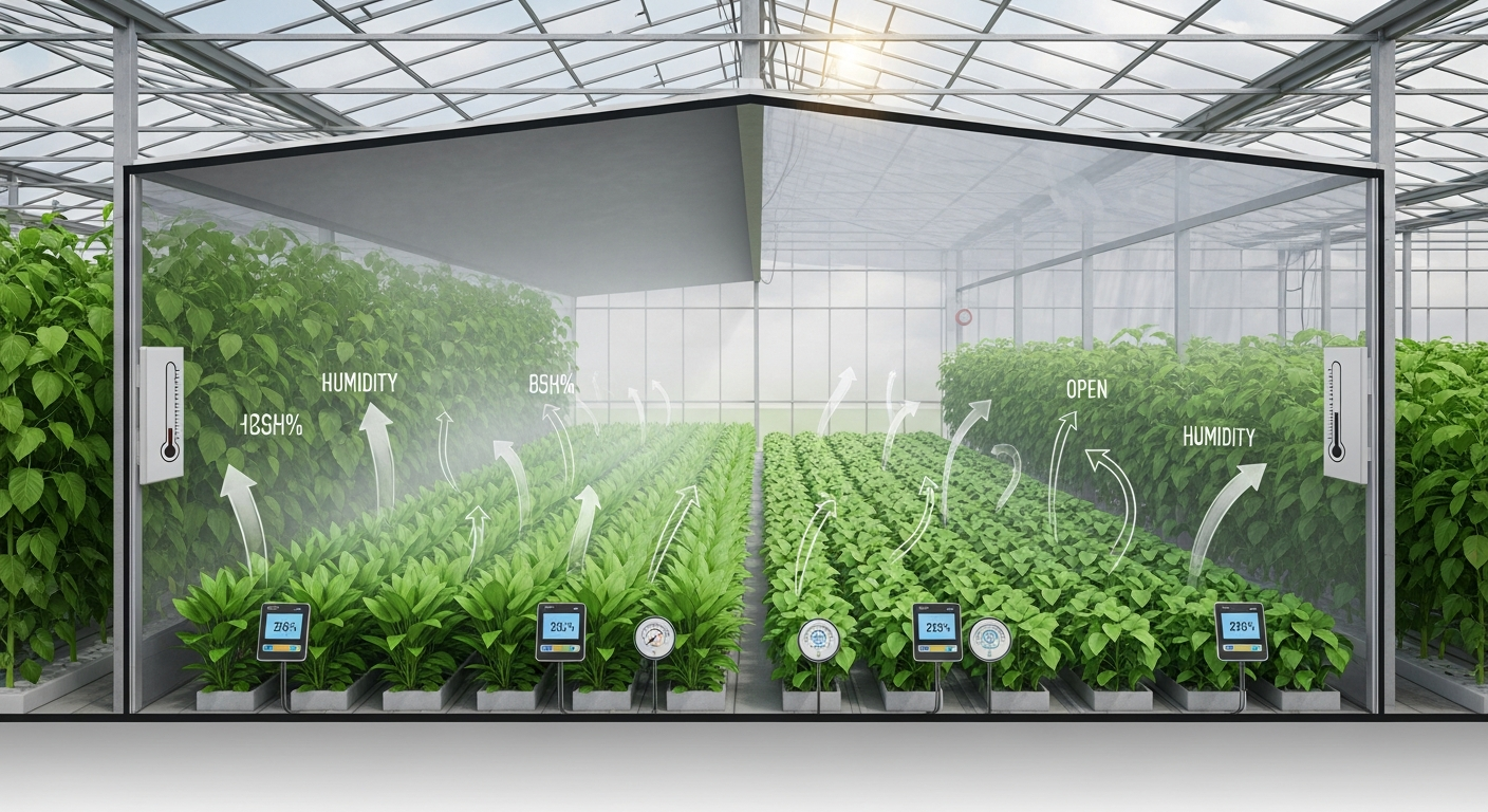 How Plant Density Influences Microclimates and Localized Humidity