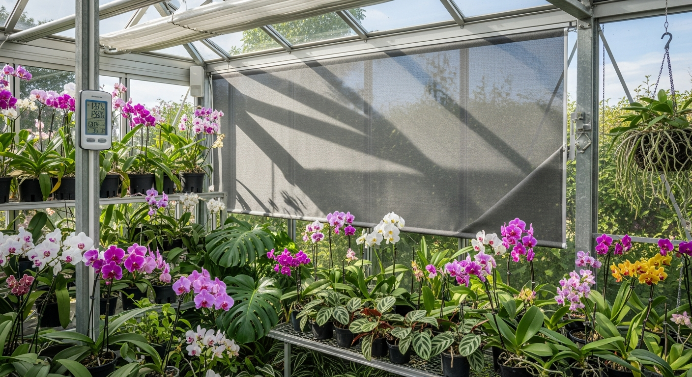 How to choose shade cloth for orchids and tropical plants