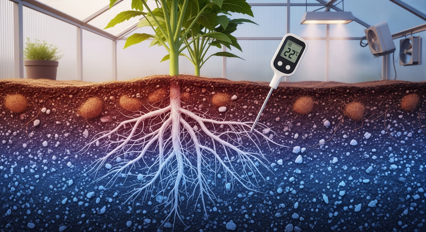 How to maintain optimal root zone temperatures in summer