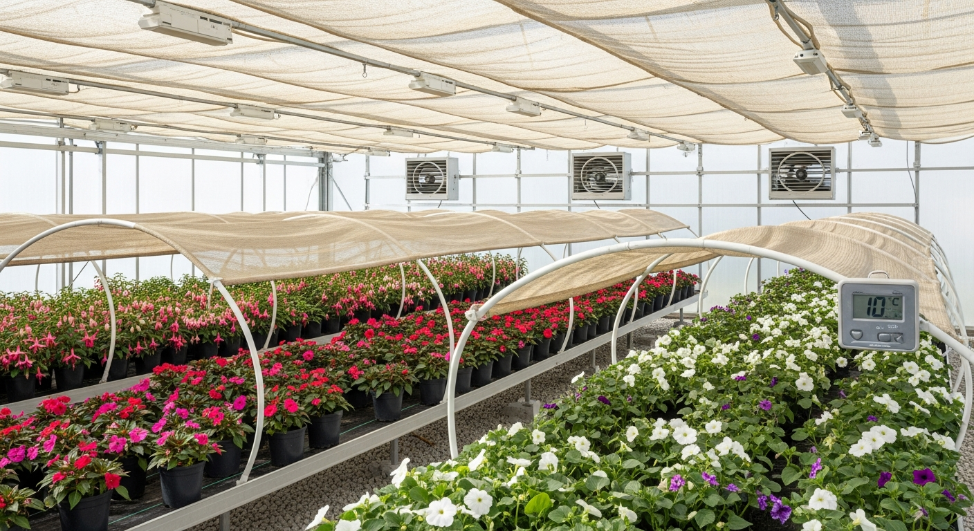 How to use shade cloth for overwintering tender perennials