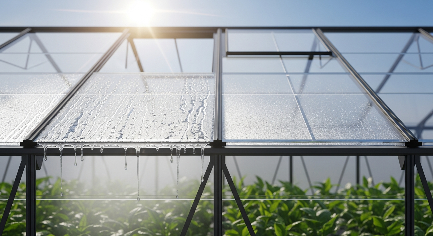 Managing Condensation: How Glazing Choice Impacts Greenhouse Humidity