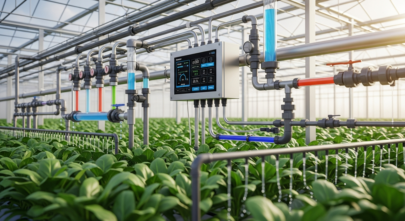 Principles of Fertigation: Automating Nutrient Delivery Through Water Lines