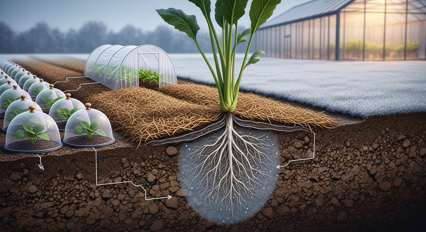 Techniques for Protecting Sensitive Roots from Sub-Zero Temperatures