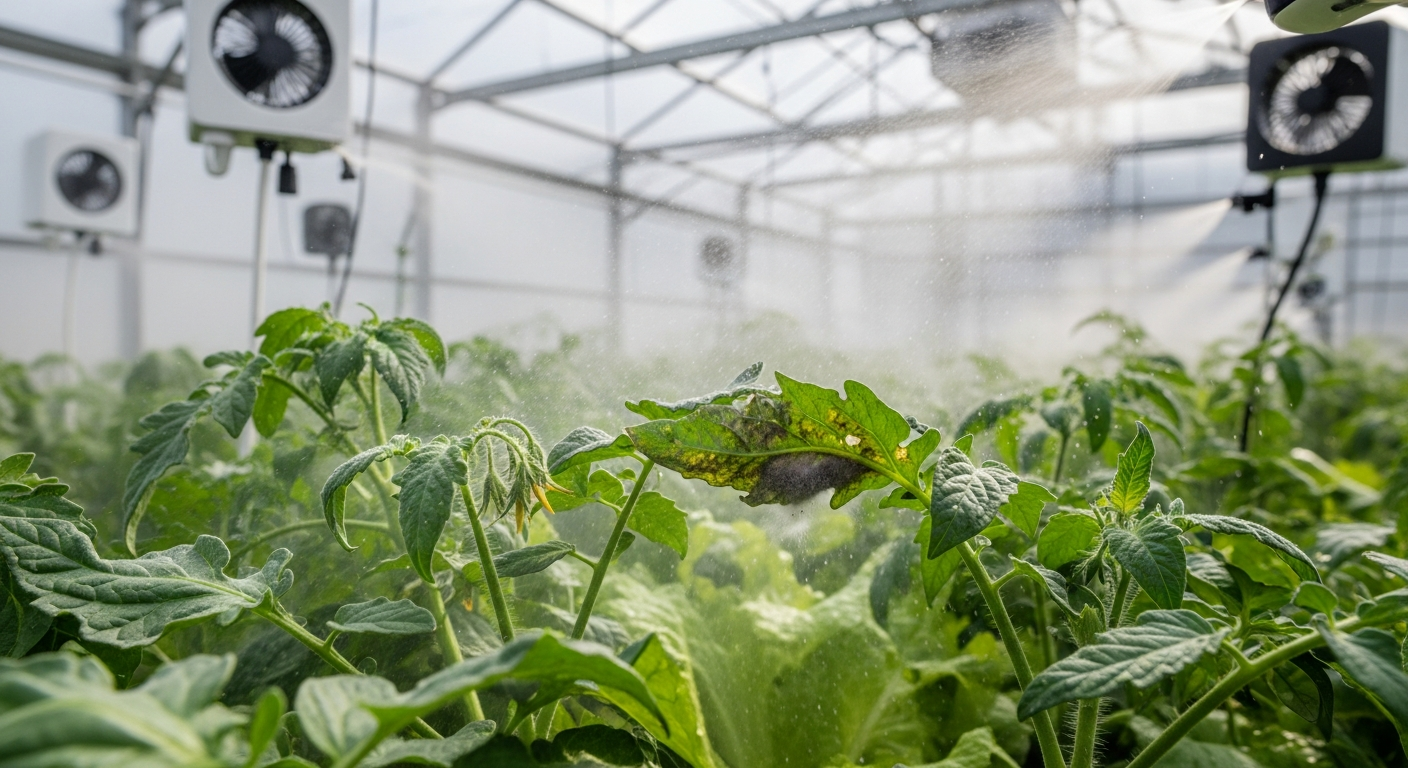 The Impact of High Humidity on Plant Disease and Fungal Growth