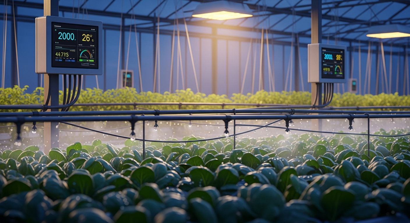 The Impact of Irrigation Timing on Nighttime Greenhouse Humidity