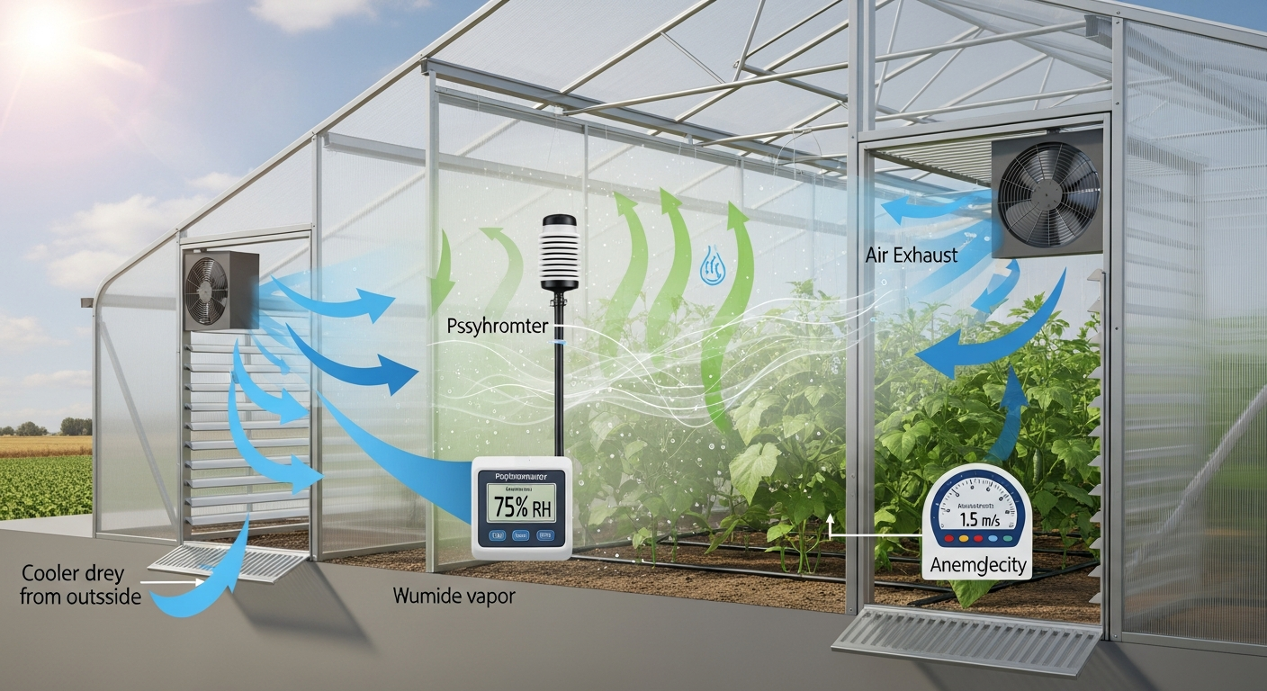 The Physics of Air Exchange: Calculating Rates for Moisture Removal