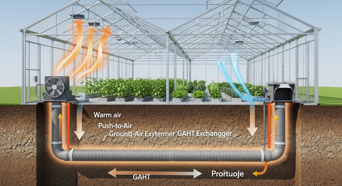 The Role of Ground-to-Air Heat Exchangers (GAHT Systems) in Heating