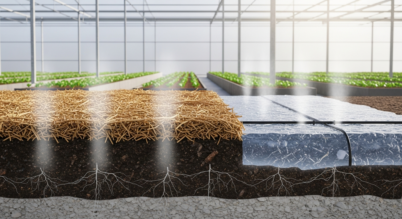 The Role of Mulching in Controlling Soil-Based Moisture Evaporation