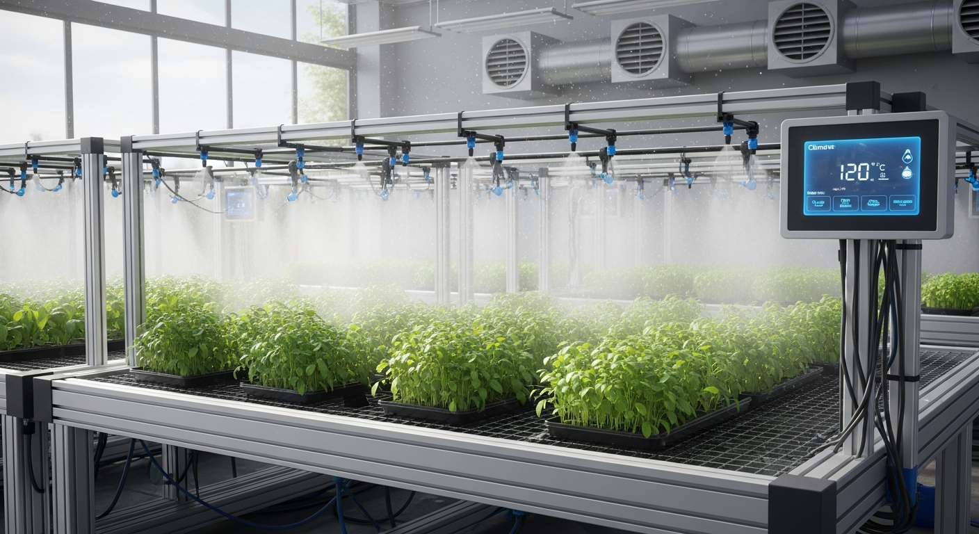 The role of wet benches in maintaining a cool microclimate