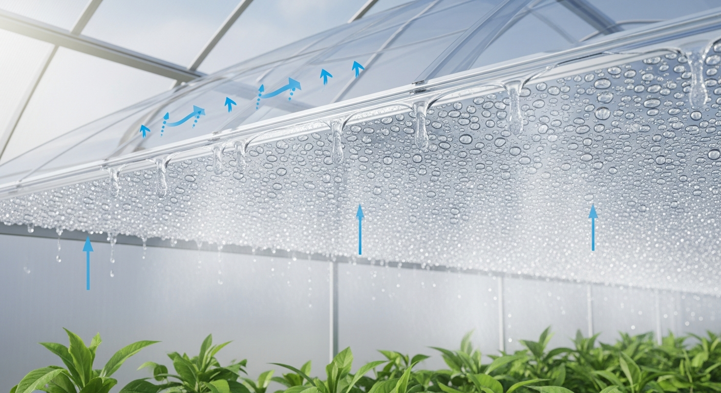 The Science of Anti-Drip Coatings in Controlling Greenhouse Condensation