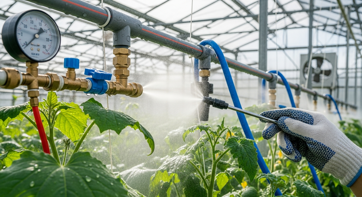 Troubleshooting common issues in greenhouse misting systems