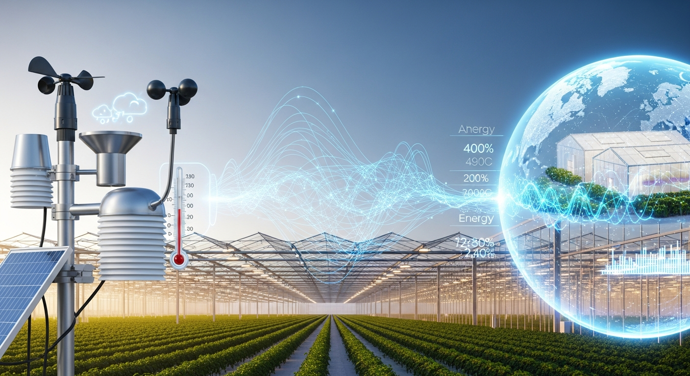 Integrating Weather Station Data with Central Greenhouse Hubs