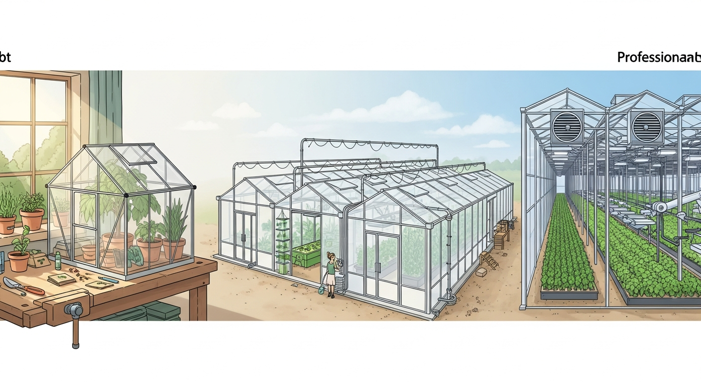 Scalability in Greenhouse Hubs: Expanding from Hobby to Professional Setups