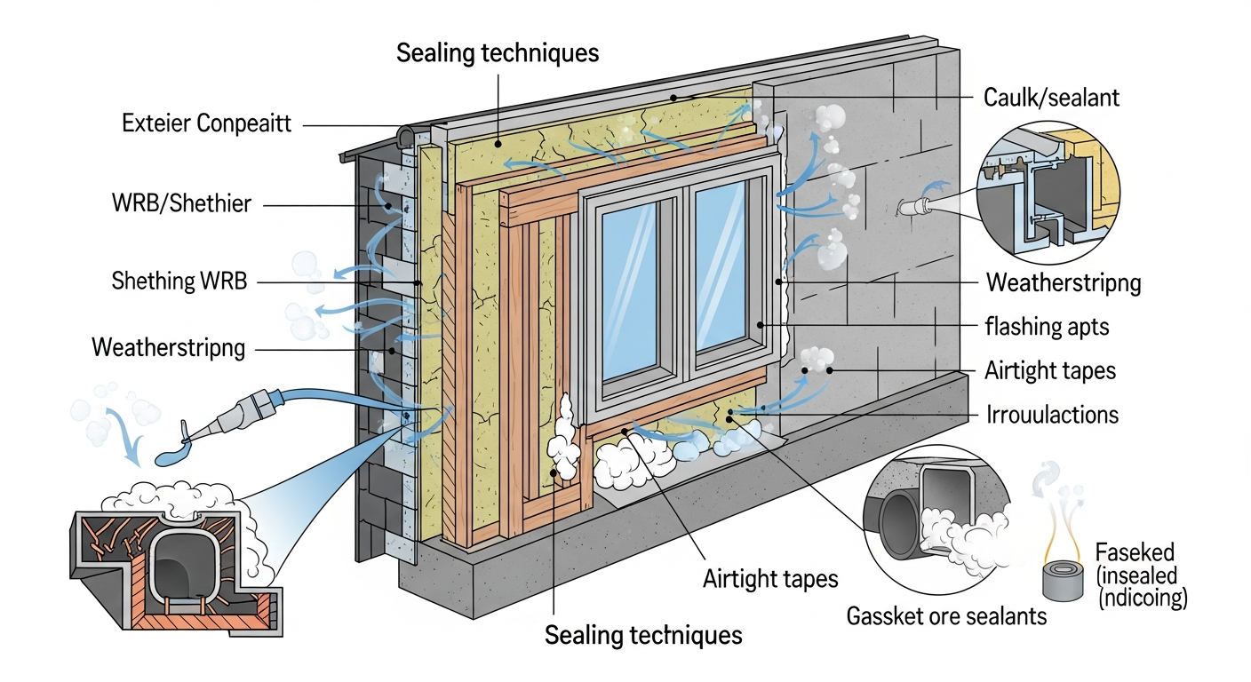Sealing the Gaps: Technical Approaches to Air Infiltration Control
