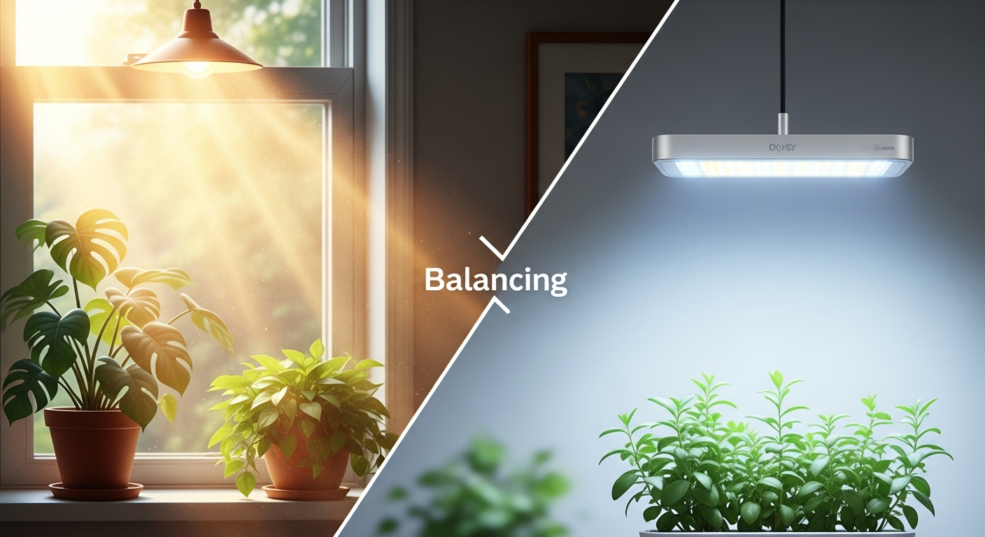 Supplemental Lighting Strategies: Balancing Natural Sun and Artificial LED