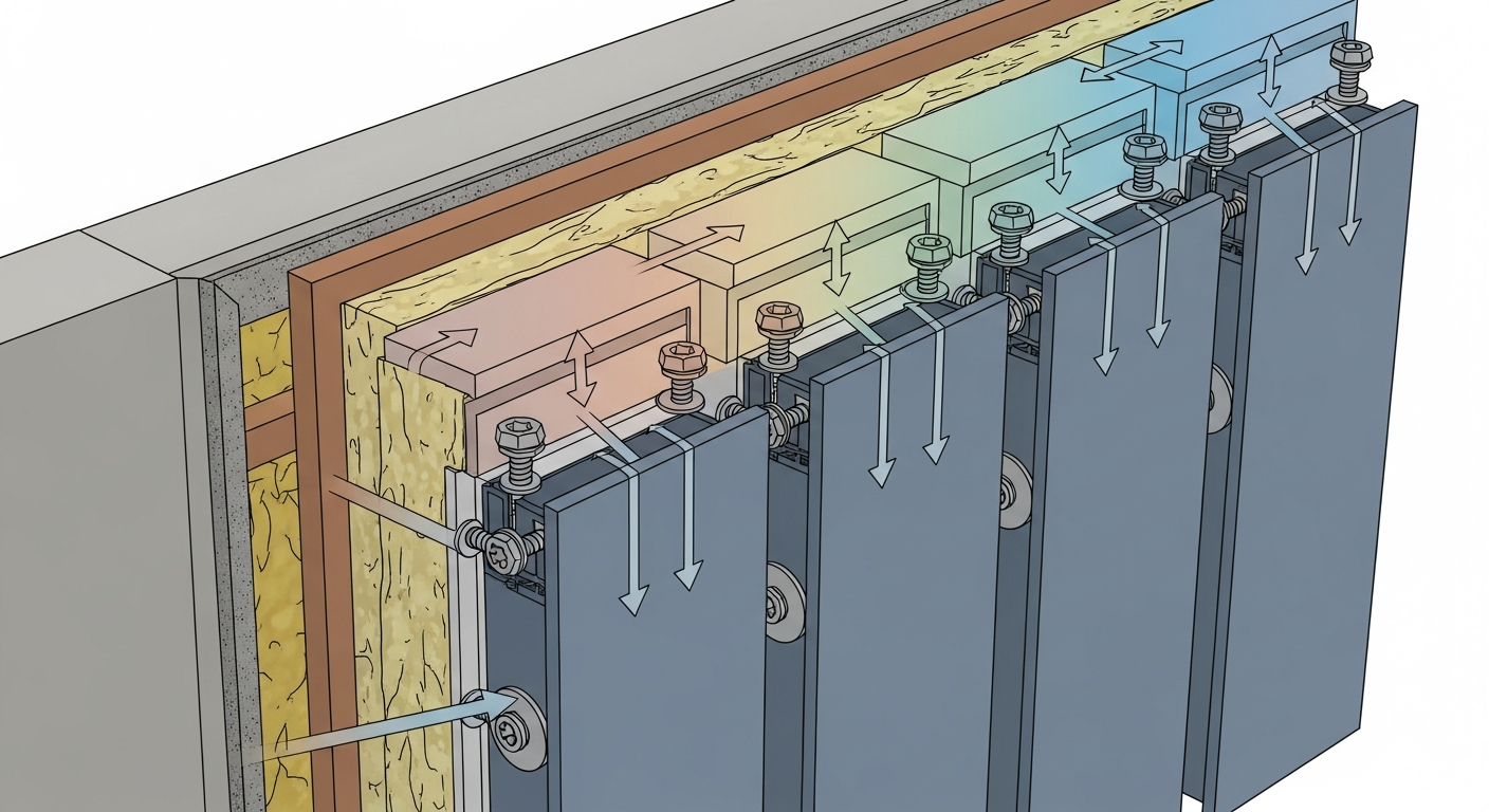 Thermal Expansion and Contraction: Proper Installation of Rigid Panels