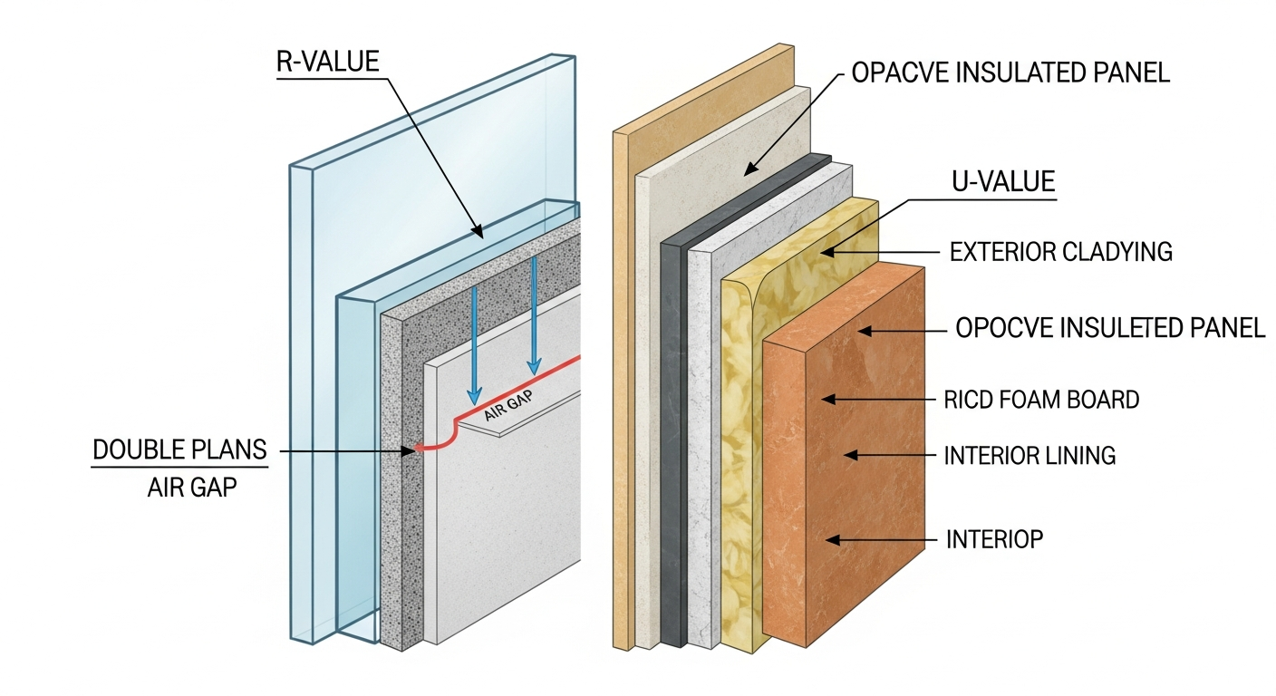 Understanding R-Values and U-Values in Greenhouse Building Materials