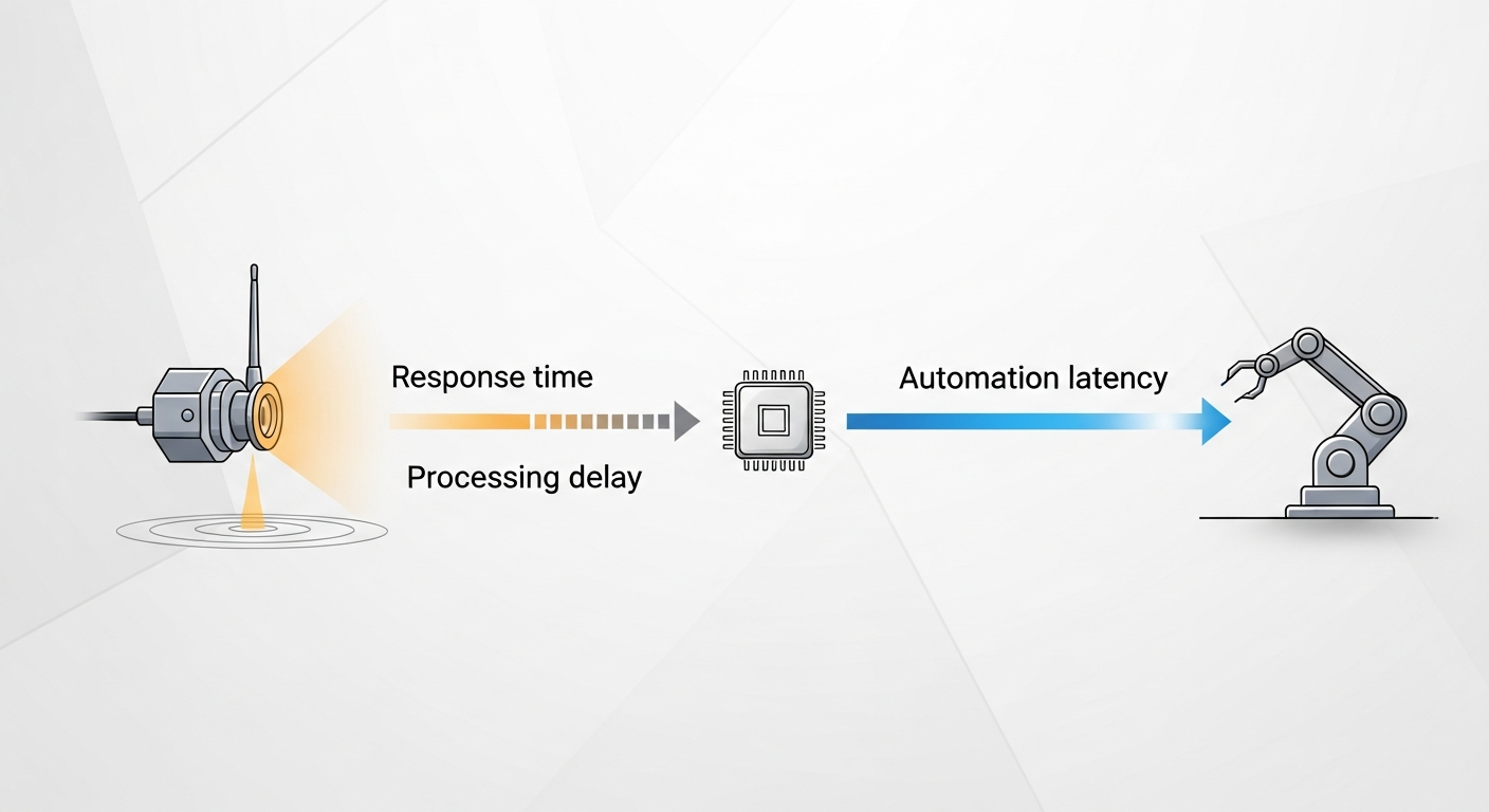 Understanding Sensor Response Time and Its Effect on Automation Latency